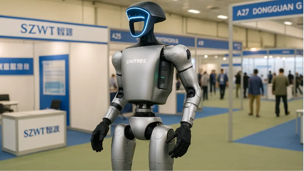 Triển lãm GEIMS Việt nam 2025 chào tháng 11 bằng màn trình diễn robot Unitree G1 thế hệ mới